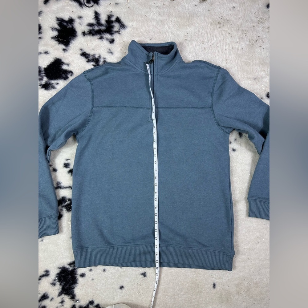 Arrow Women’s Dusty Blue Quarter Zip Pullover Size Medium - Picture 5 of 6